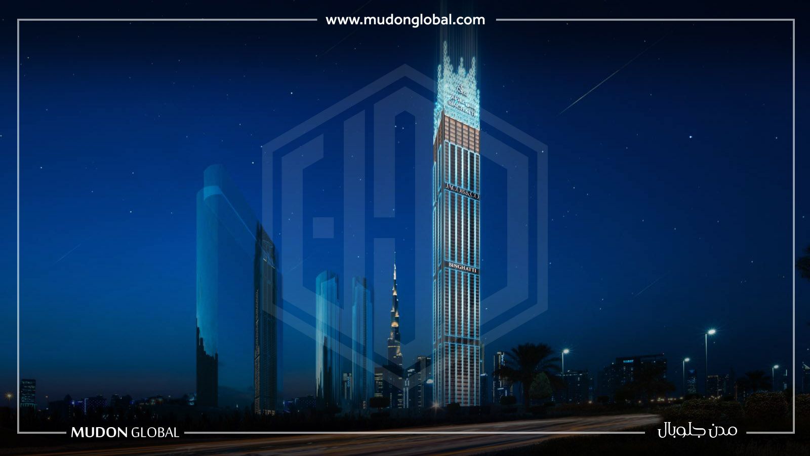 Burj Binghatti Jacob & Co Residences – 5 Yatak Odalı Daire