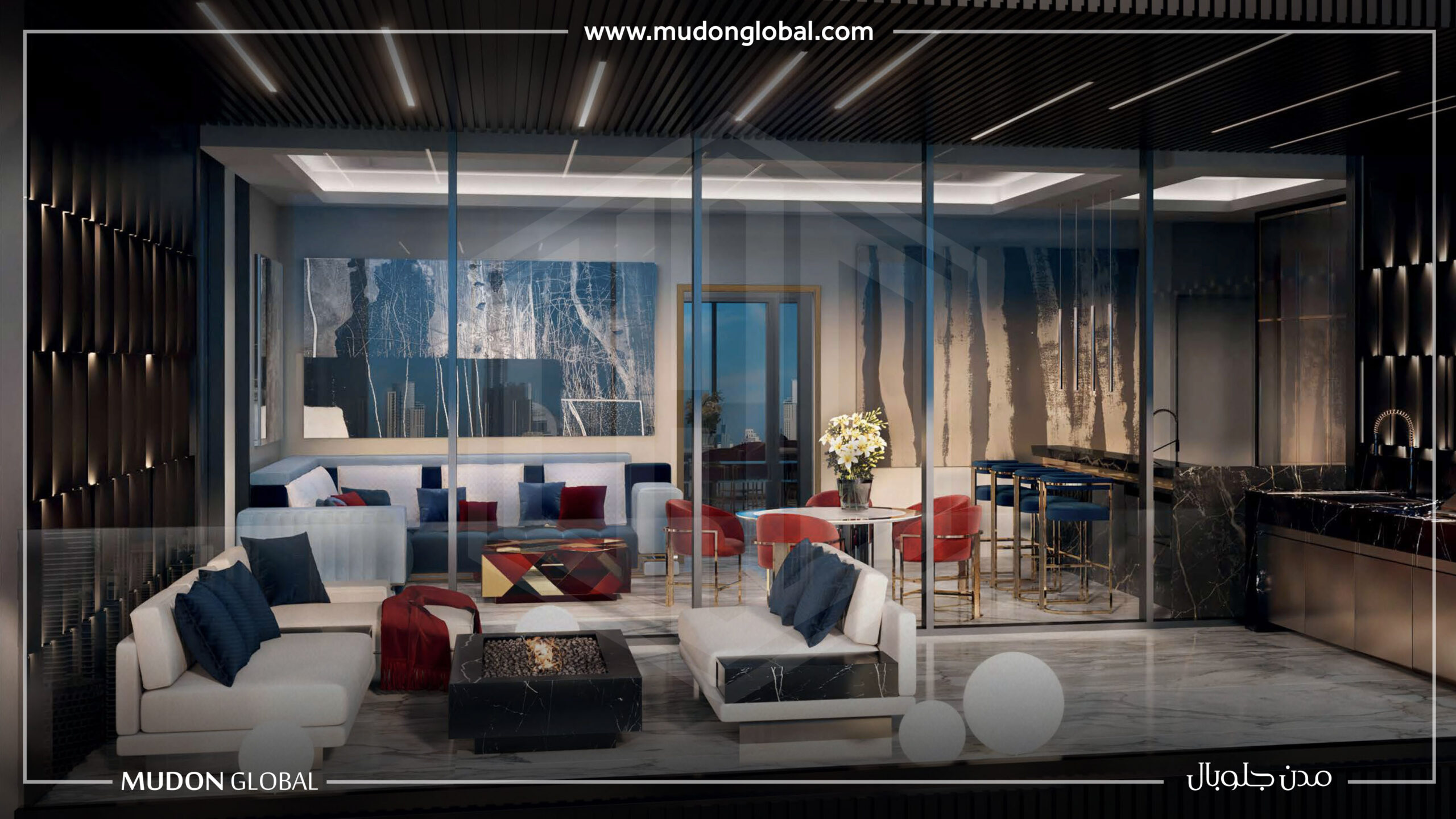 Burj Binghatti Jacob & Co Residences – 5 Yatak Odalı Daire