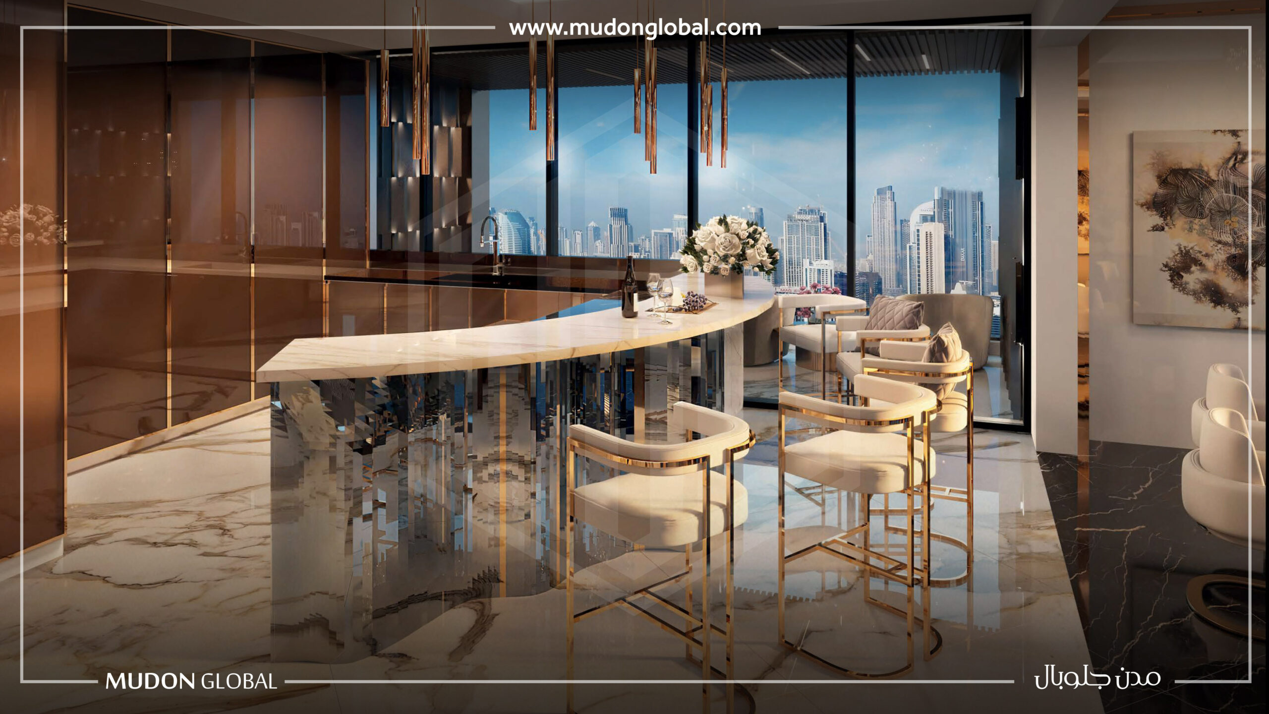 Burj Binghatti Jacob & Co Residences – 5 Yatak Odalı Daire