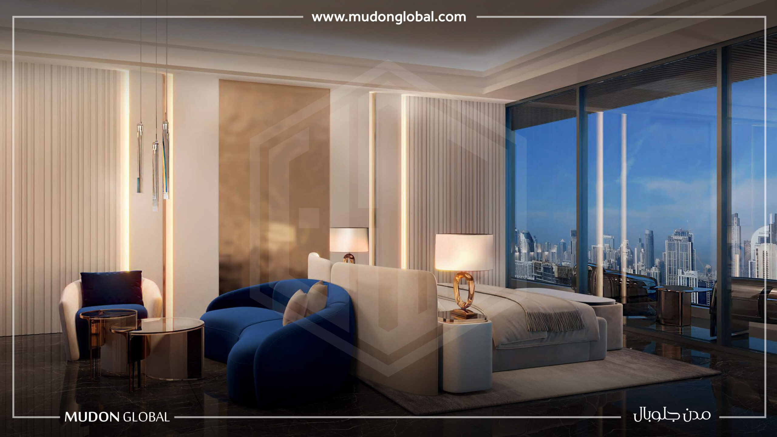 Burj Binghatti Jacob & Co Residences – 5 Yatak Odalı Daire