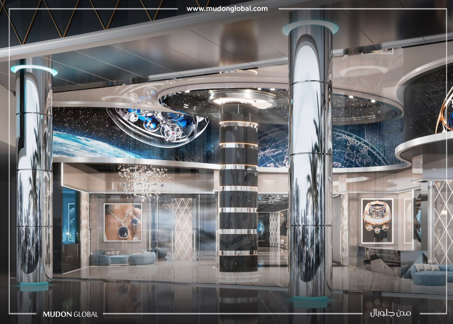 Burj Binghatti Jacob & Co Residences – 5 Yatak Odalı Daire