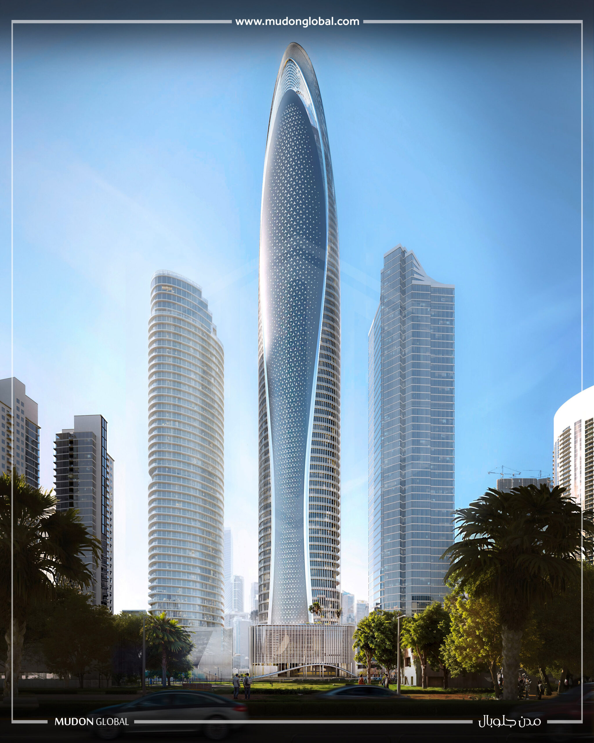 Mercedes-Benz Places – Binghatti – Appartement de 3 chambres