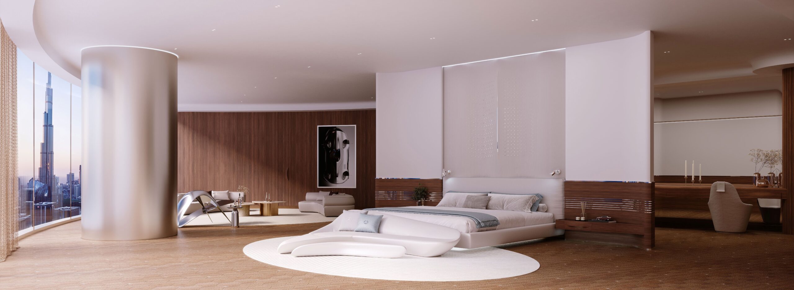 Mercedes-Benz Places – Binghatti – Appartement de 3 chambres