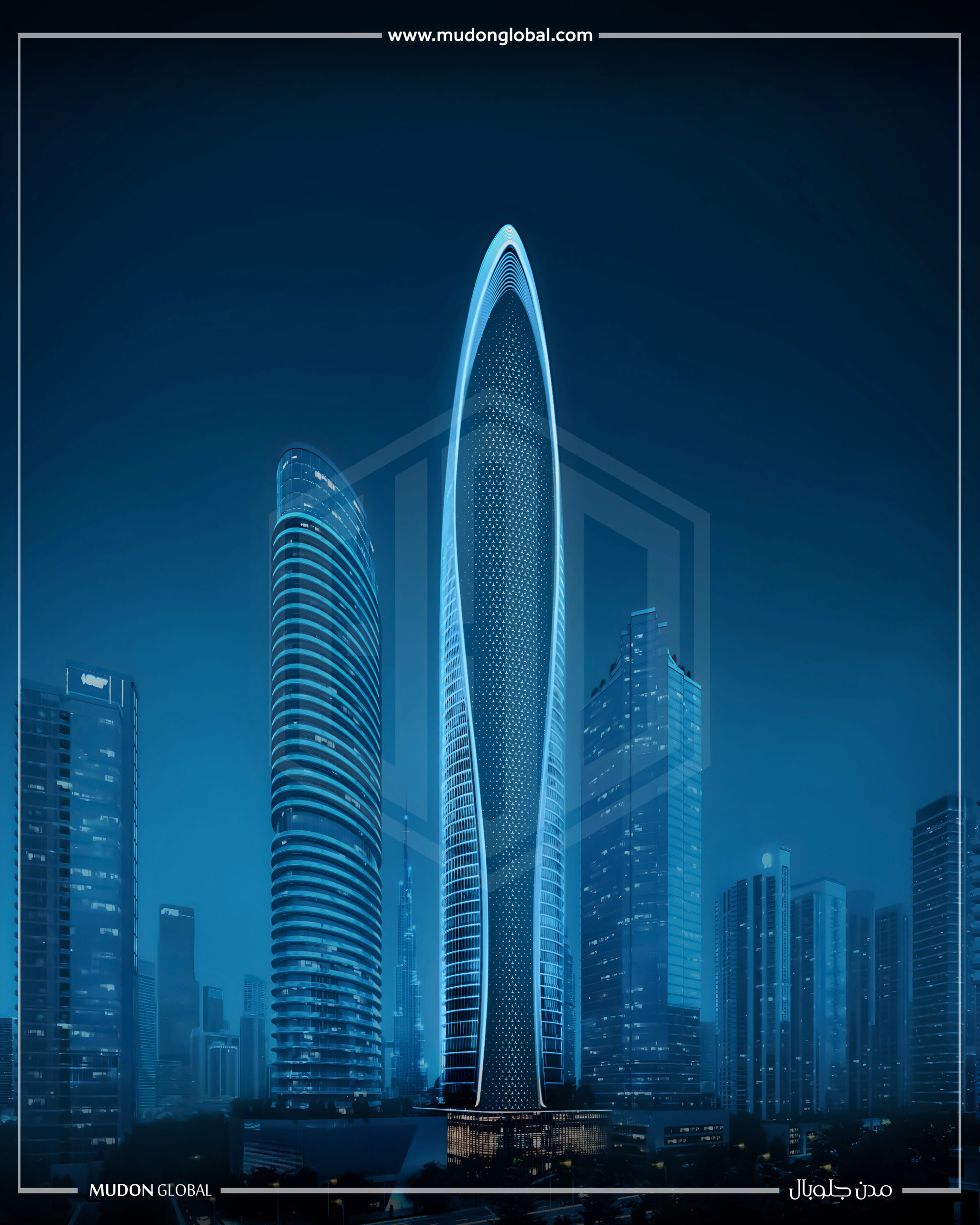 Mercedes-Benz Places – Binghatti – Appartement de 3 chambres