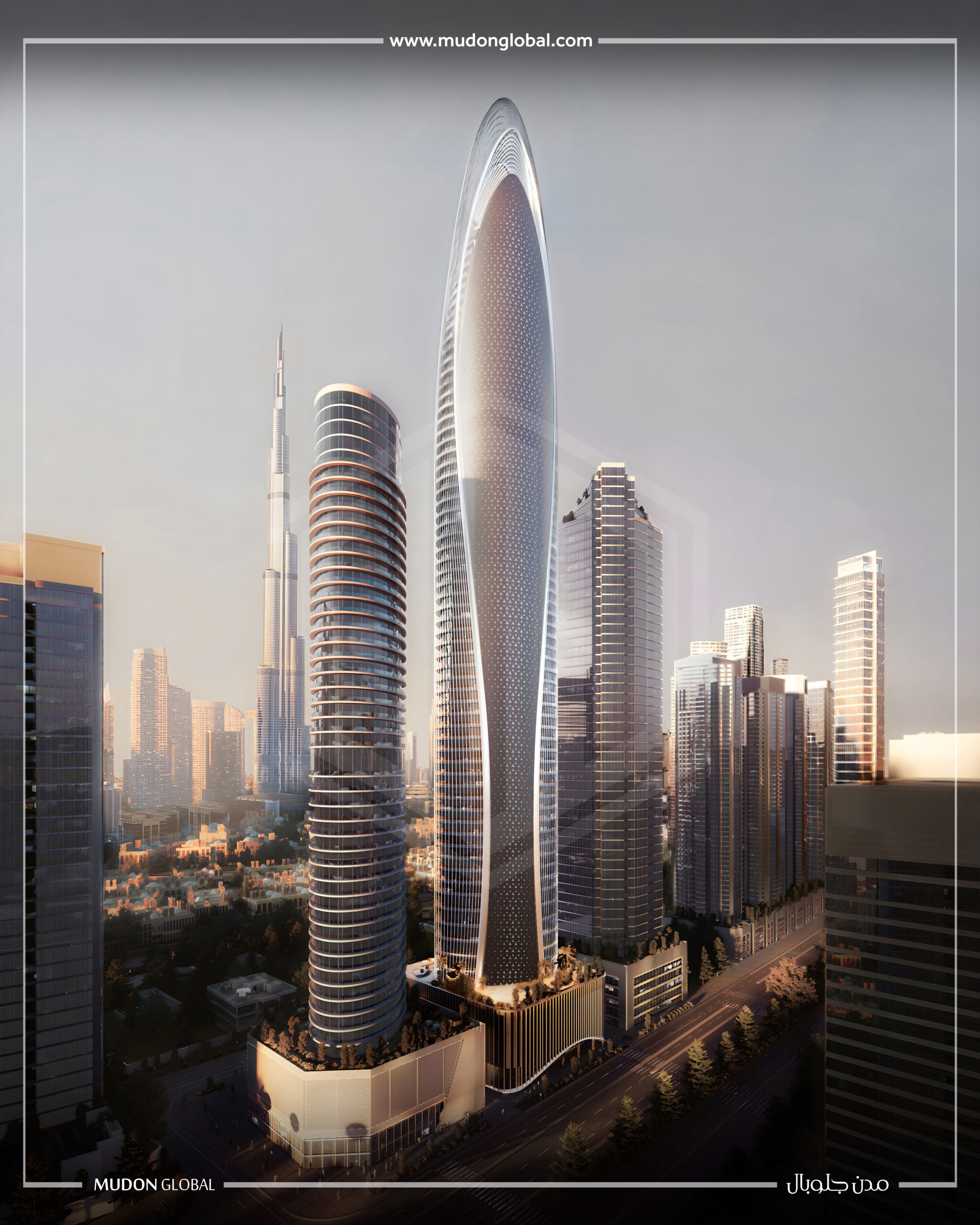 Mercedes-Benz Places – Binghatti – Appartement de 3 chambres