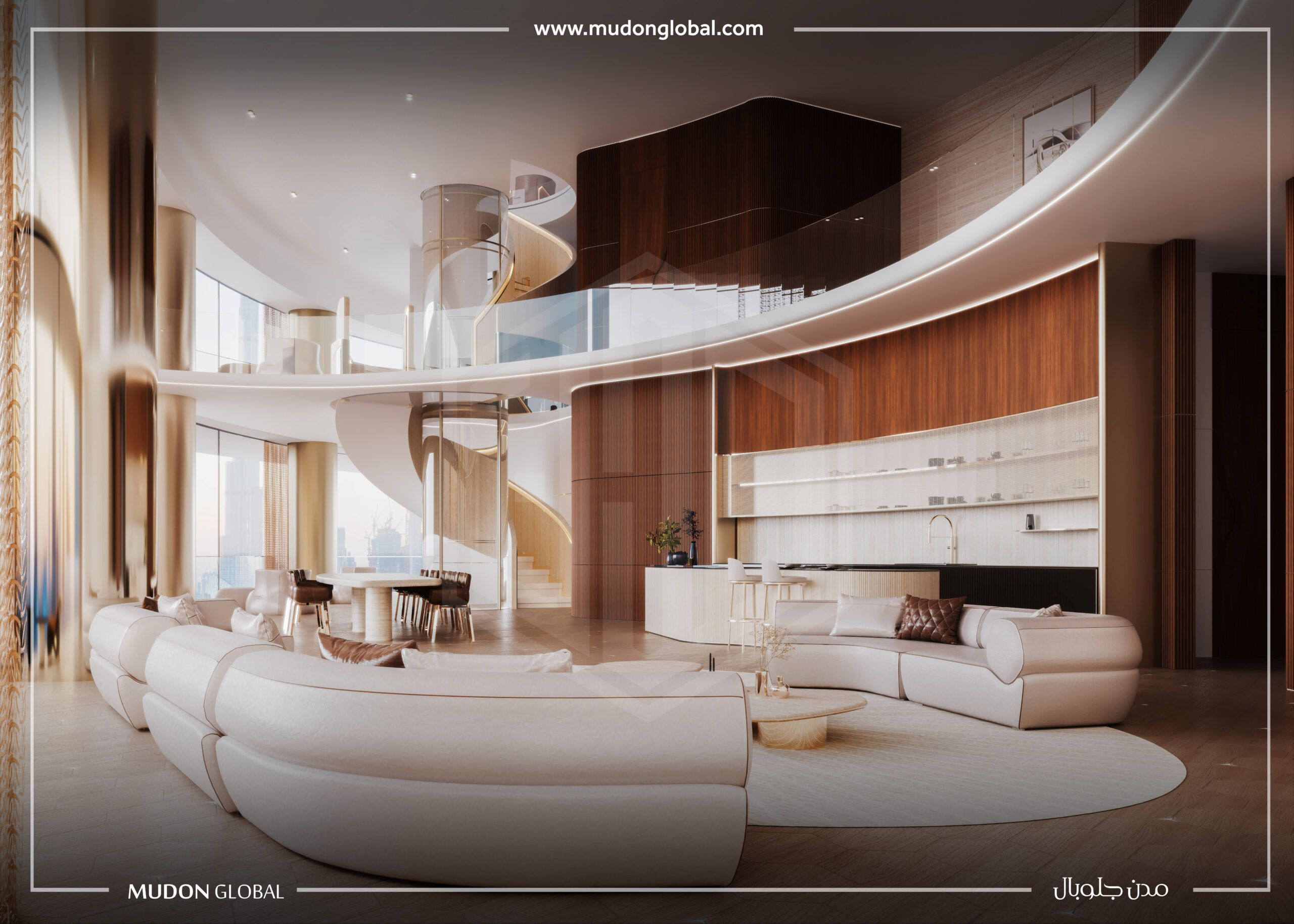 Mercedes-Benz Places – Binghatti – Appartement de 3 chambres