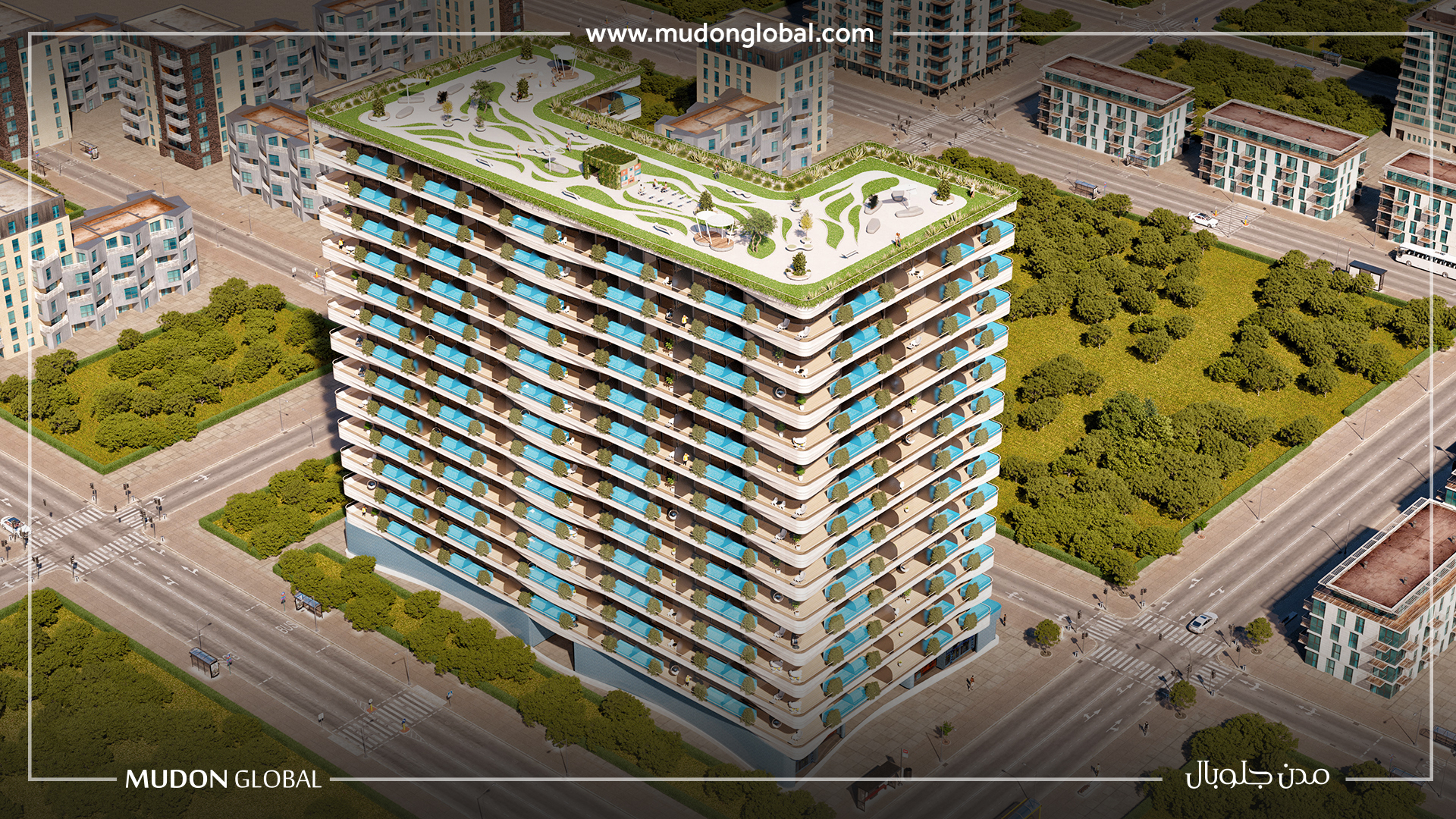 IVY Garden – Samana – آپارتمان 3 خوابه