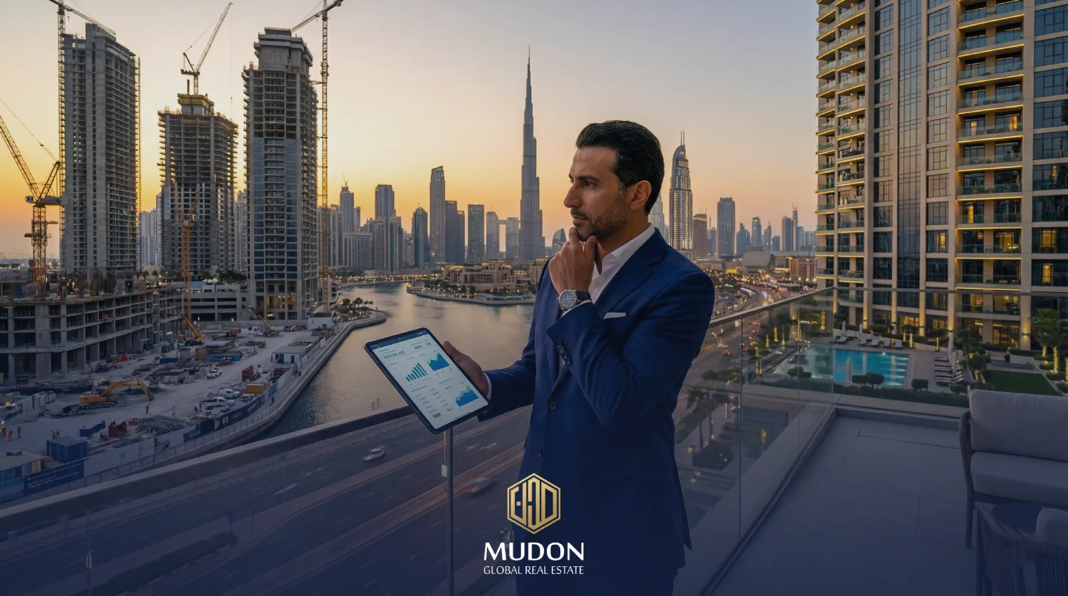 املاک «آف پلن» یا آماده؟ مقایسه کامل بازده سرمایهگذاری در دبی 2026 8 off plan vs ready property dubai investment